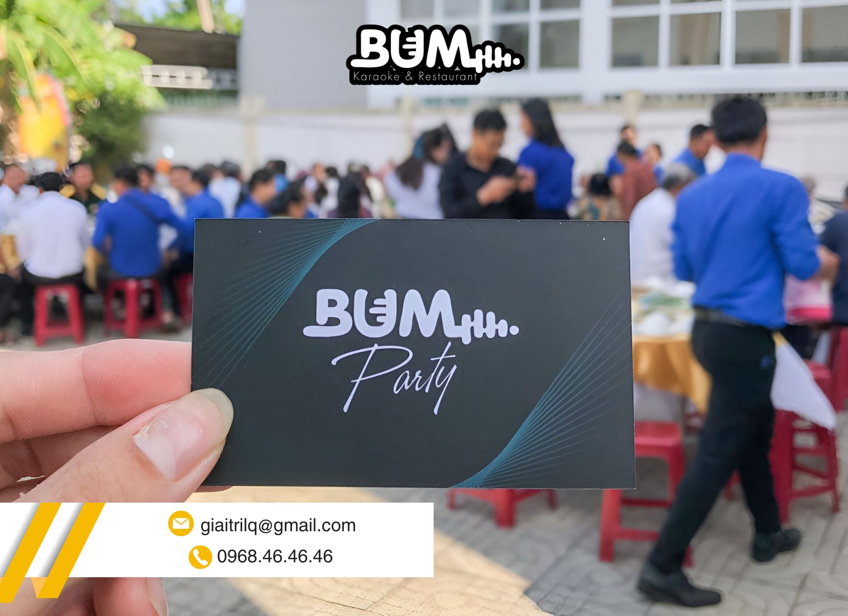 Nhà hàng karaoke BUM - Chuyên nhận đặt tiệc tại nhà ở Bến Tre